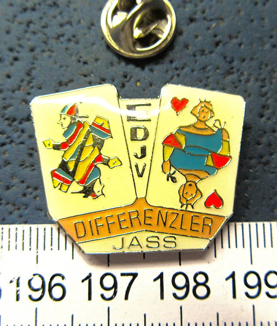 Swiss Placchette & Badge: DIFFERLENZLER JASS PIB EDJV – Usato da Ettingen venduto da Hausi4711
