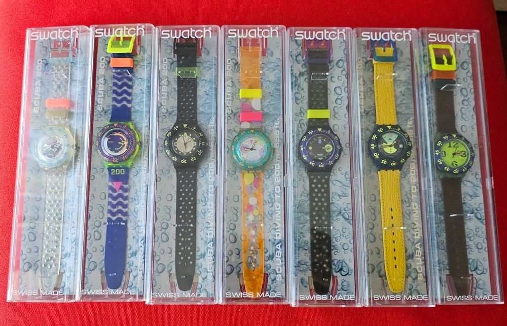 Swatch Uhren: Swatch Sammlung ca.170 Uhren – Gebraucht aus Rüti GL von 4oops 6