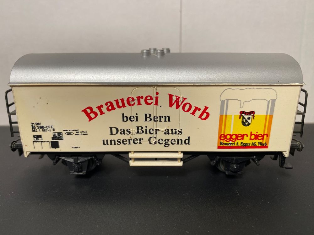 Wagon Publicitaire Märklin 8661 – Échelle Z – Brasserie Fürstlich – Analogique