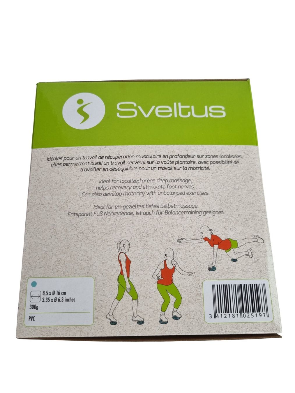 Dispositivi per massaggi: Sveltus Massage Halbkugel – Nuovo e nell'imballaggio originale da Wangen b. Olten venduto da Restwert_Wangen 1