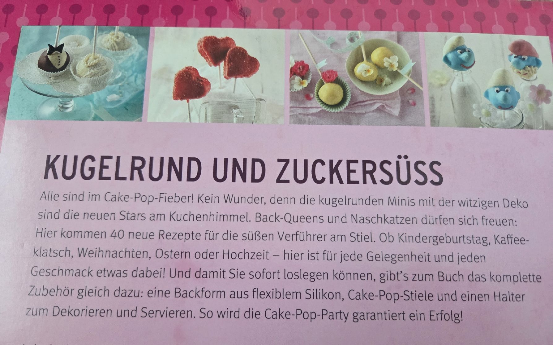 Teglie da forno: Cake-Pop-Set zum Backen - neu – Nuovo e nell'imballaggio originale da Rothenburg venduto da A 4