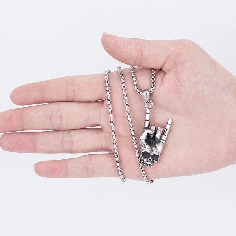 Catenine: Finger sign necklace – Nuovo e nell'imballaggio originale da Aarburg venduto da StavFashion 3