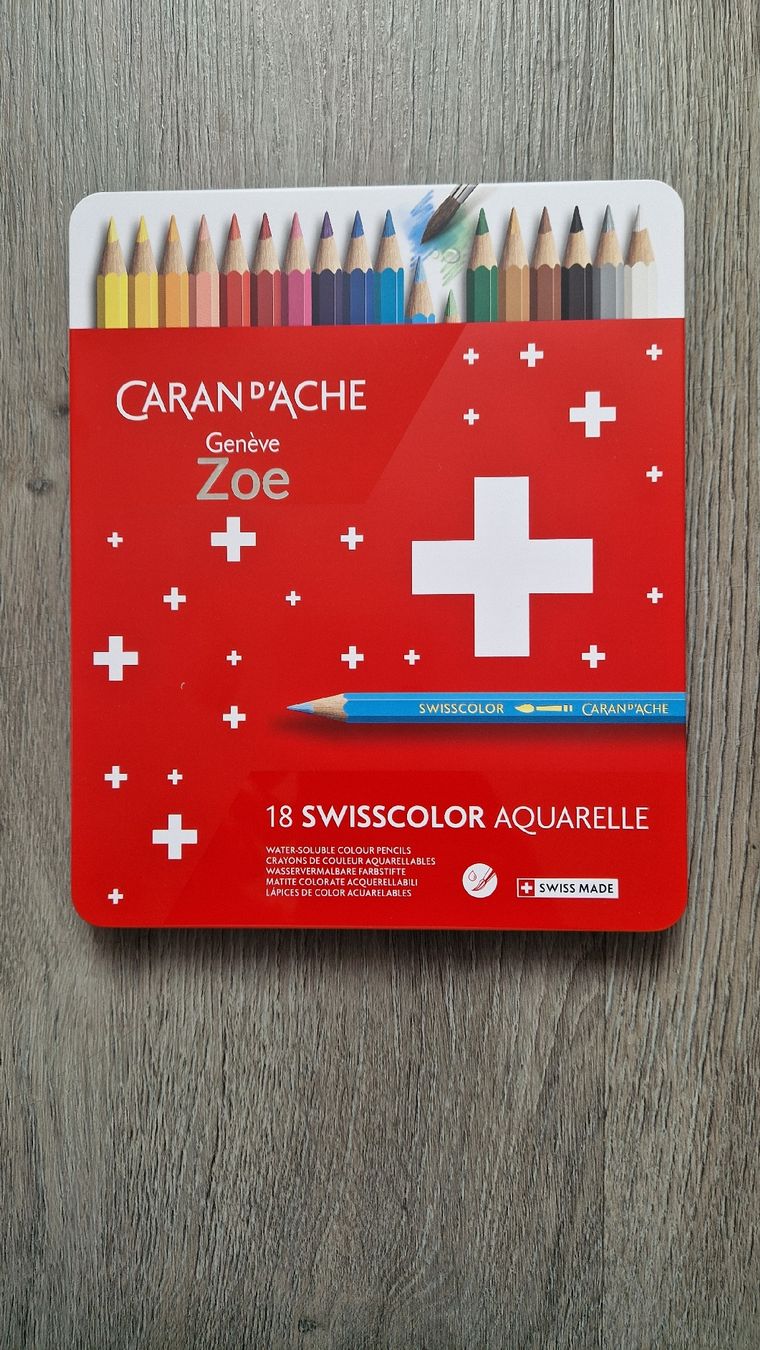 Bleistifte, Farbstifte & Kreide: CARAND'ACHE Set Personalisiert – Neu und originalverpackt aus Jegenstorf von Nilo_92