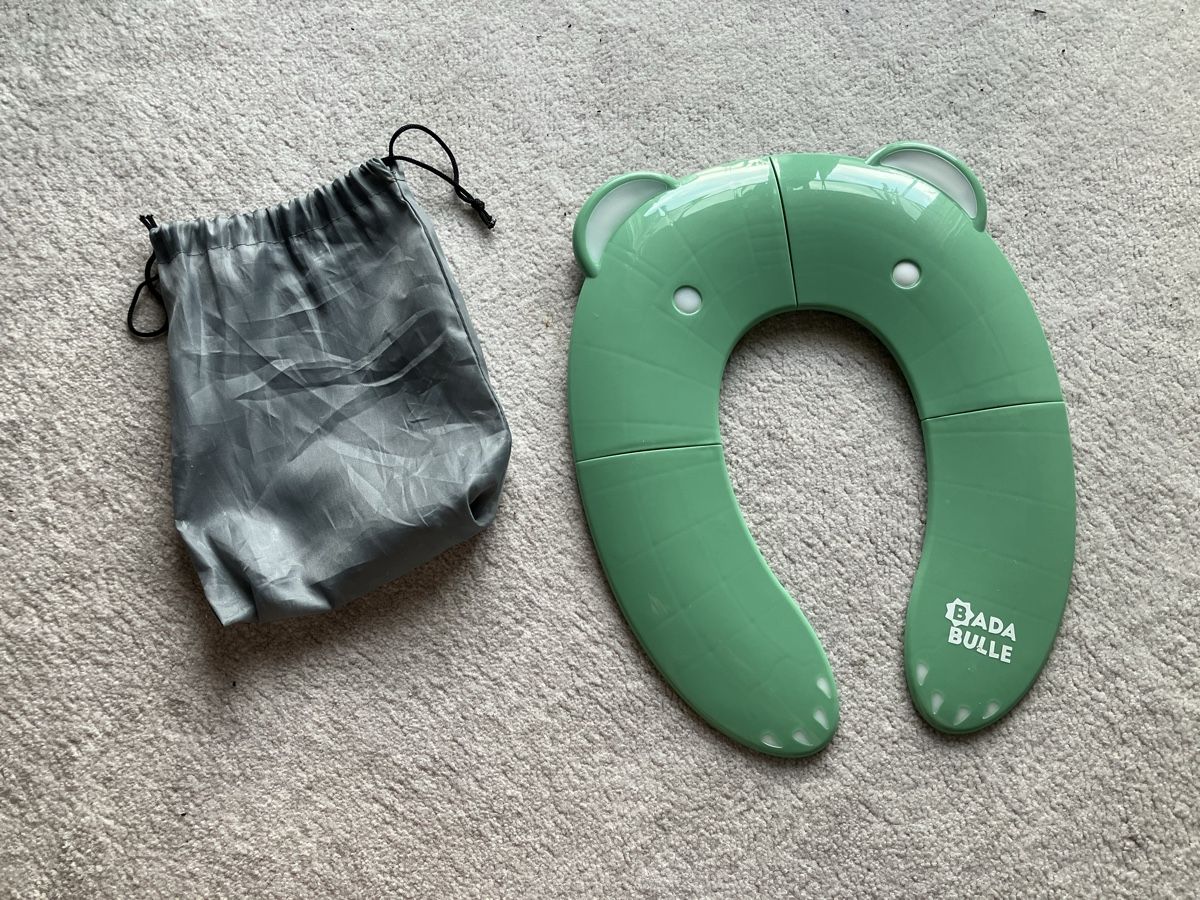 WC: Faltbarer Toilettensitz mit Tasche – Gebraucht aus Biel/Bienne von pantiger 2