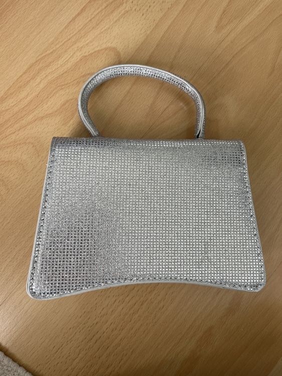 Sacs femmes: Silberne Glitzer Handtasche, neuwertig – Neuf (Voir description) à Diepoldsau par Sonne14 1