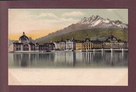 LUZERN - Bahnhof - Pilatus