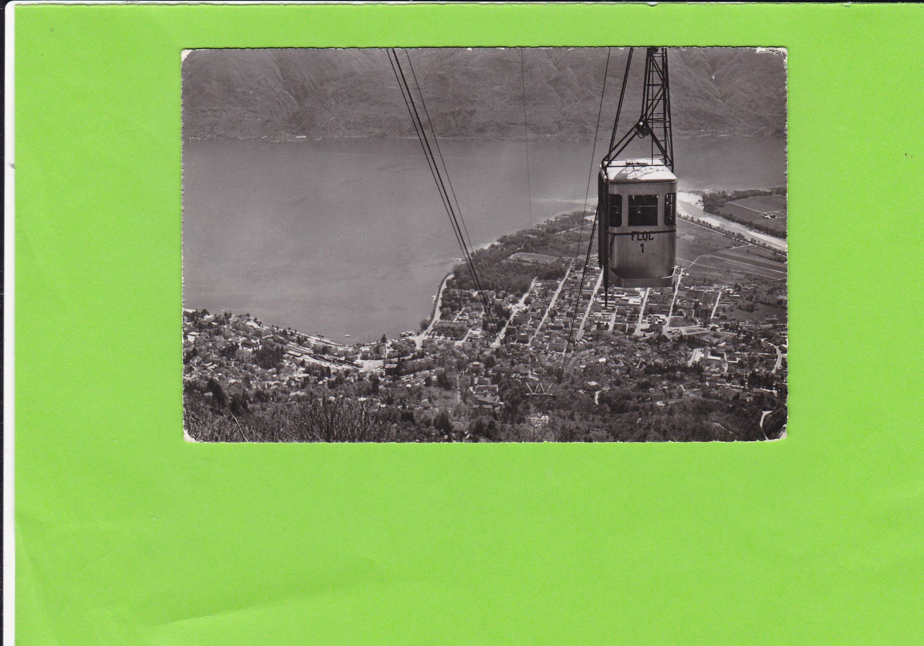 Cartoline postali: Funivia Orselina-Cardada – Usato da St. Peterzell venduto da neckertal