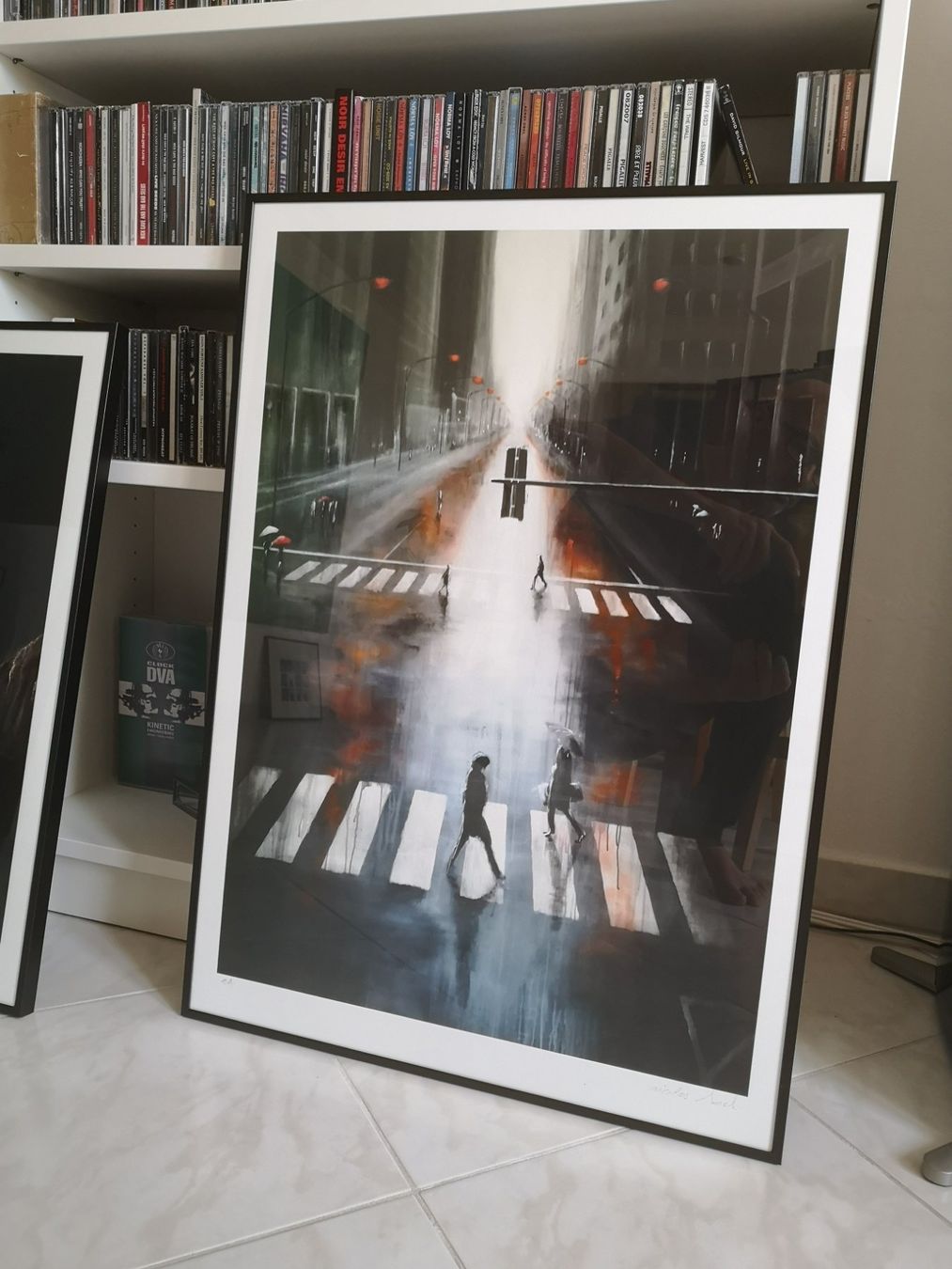 Dipinti: La Ville-Impression fine art-Signé – Usato da Vaumarcus venduto da Arte-Lovers 1