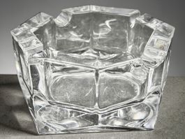 Ancien cendrier à cigares en cristal massif Villeroy & Boch