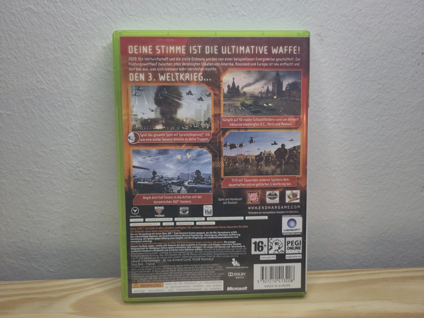 Spiele: Tom Clancy's Endwar XBOX 360 PAL CIB – Gebraucht aus Zug von RepTCG 1
