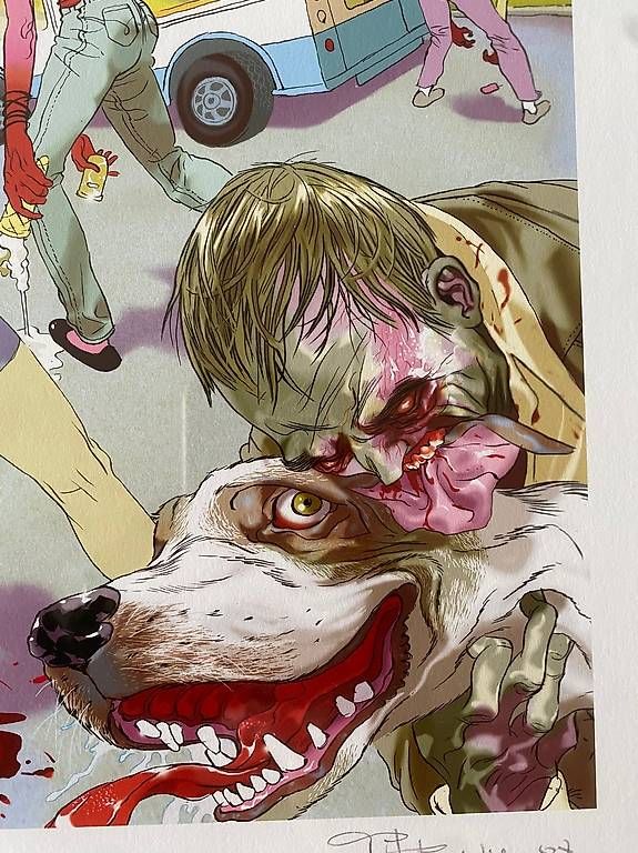 Foto & Immagini: Bild "Zombie World" von Tomer Hanuka – Usato da Schaffhausen venduto da Galleria13_Brocki_SH 2