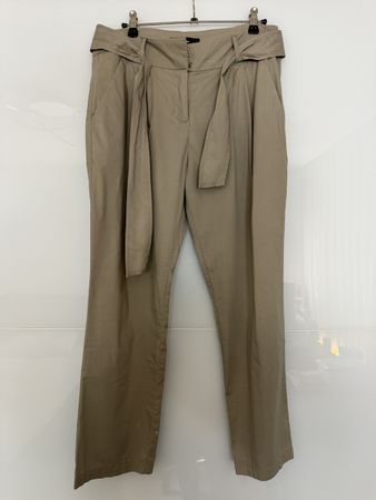 Hallhuber Hose in beige in der Grösse 38