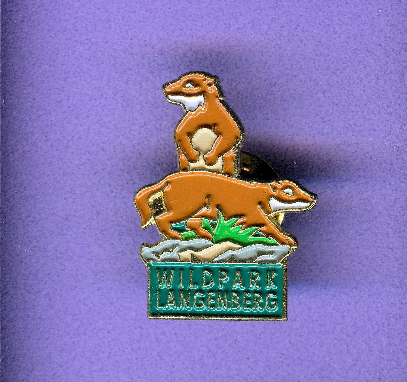 Plaquettes & Badges: WILDPARK LANGENBERG  Erdmännchen – D'occasion à Winterthur par Sammleroase