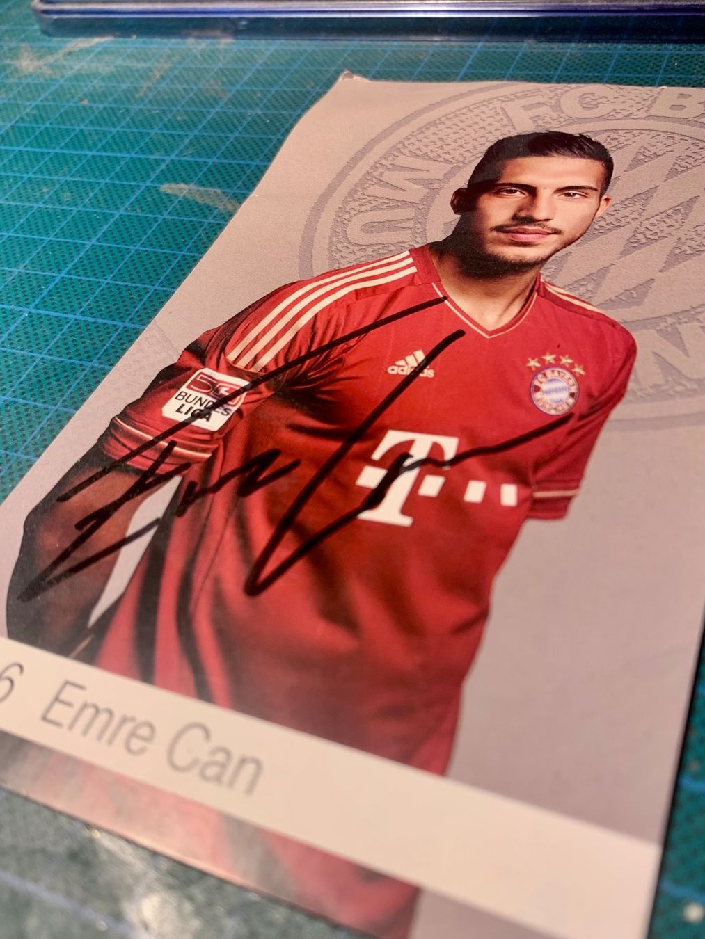Autografi: Emre Can Autogrammkarte (2012/2013) – Usato da Winterthur venduto da Dawinchi 2
