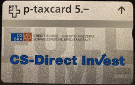 P-taxcard neuve 
