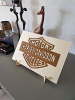 Harley Davidson Holzschild
