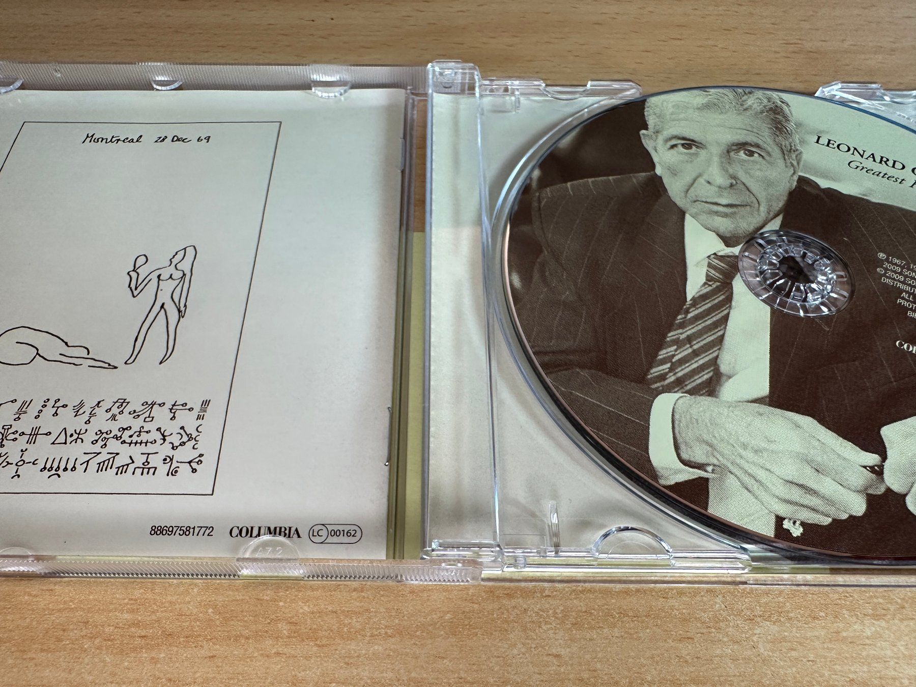 CD: Leonard Cohen – Greatest Hits – Usato da Rikon im Tösstal venduto da Alpenmutz 2
