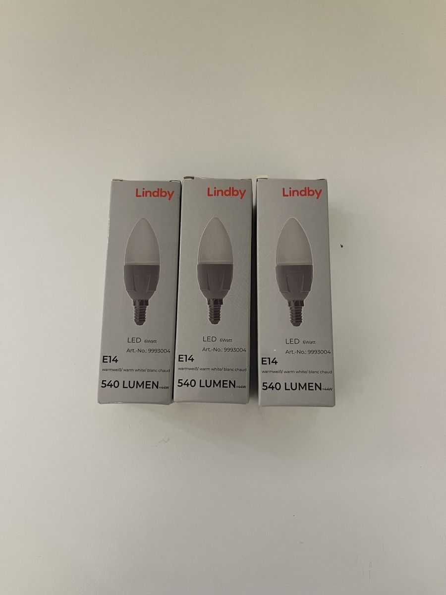Lampes: Lindby LED Kerzen E14, warmweiss, 3 Stk – Neuf avec emballage d'origine à Solothurn par digimon_racingteam