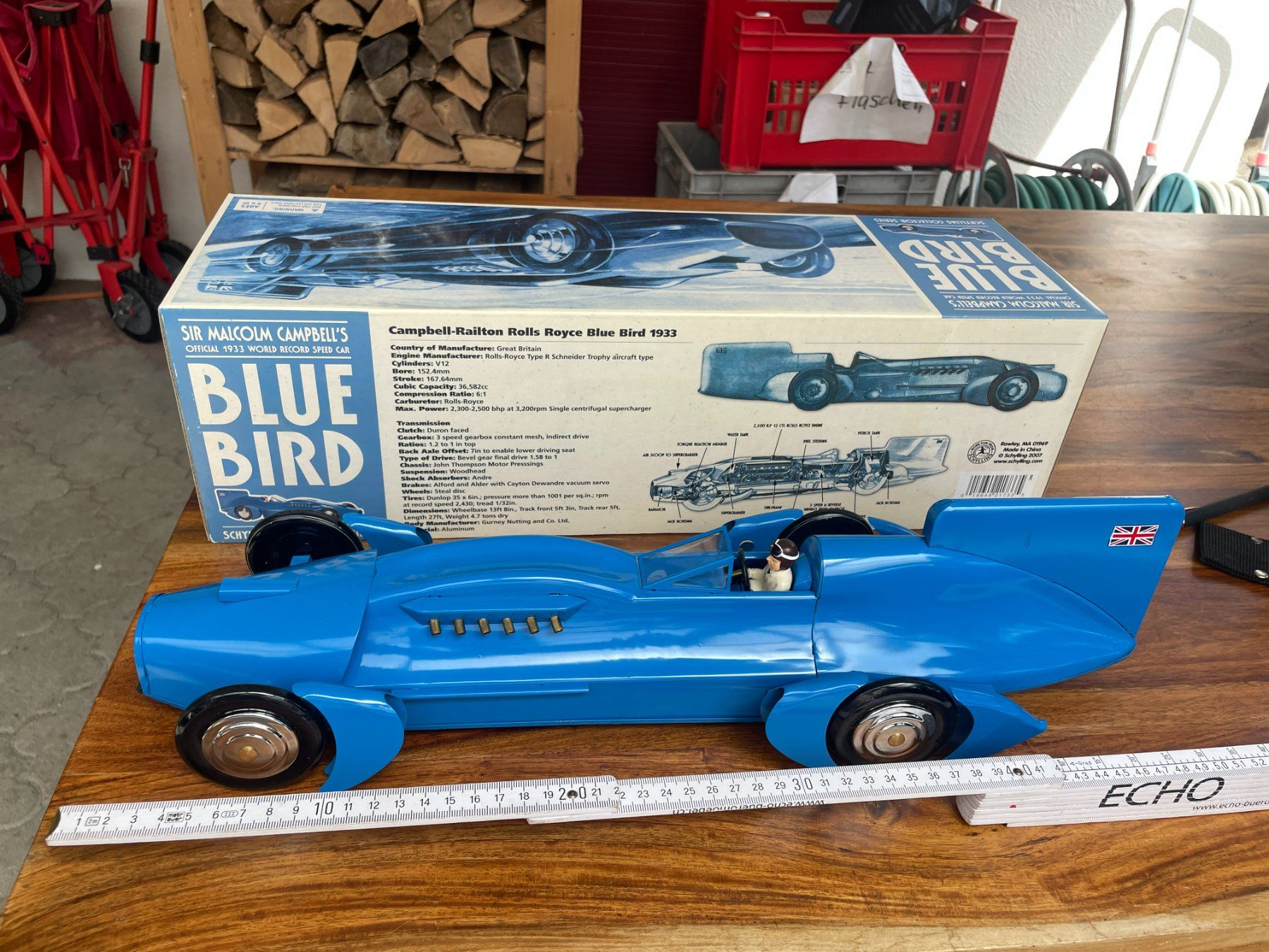 Modellini d'auto: bluebird 1933       Blech – Nuovo e nell'imballaggio originale da Wohlen AG venduto da Erelpowerline 1