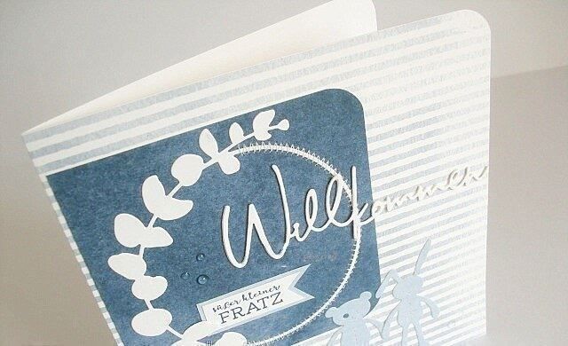 Pochoirs: WILLKOMMEN STANZSCHABLONE – Neuf avec emballage d'origine à Affoltern am Albis par scrapbooking