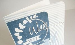 WILLKOMMEN STANZSCHABLONE