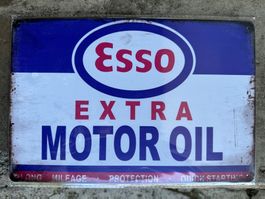 Esso extra motor oil werbung classic reklame