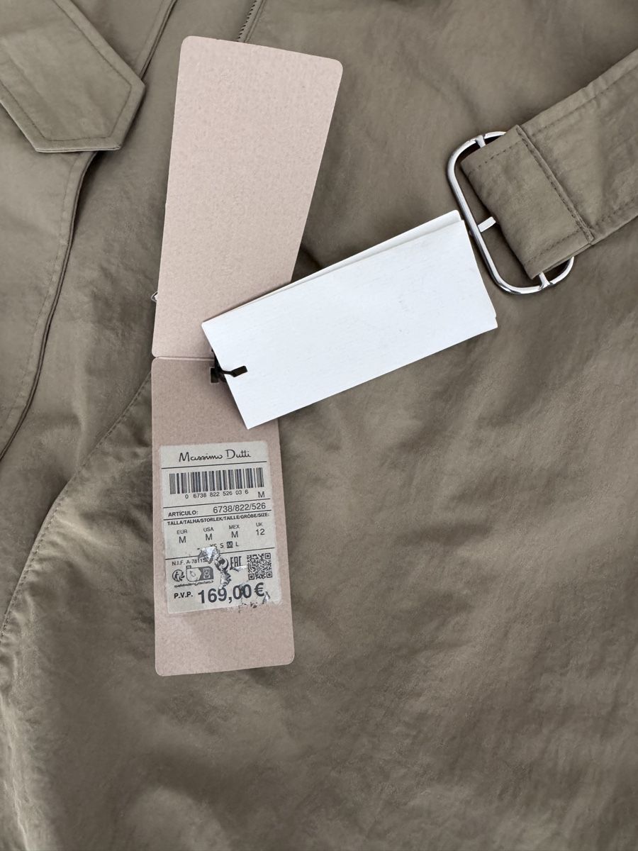 Massimo Dutti Cappotti: Massimo Dutti Baggy Trench Coat  - Wardrobe Essential – Nuovo e nell'imballaggio originale da Zürich venduto da Tanja_G88 5
