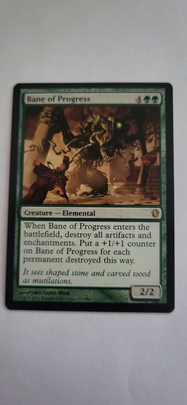 Magic The Gathering Carte collezionabili: MTG - Bane of Progress – Usato da Münsingen venduto da Heroism2010