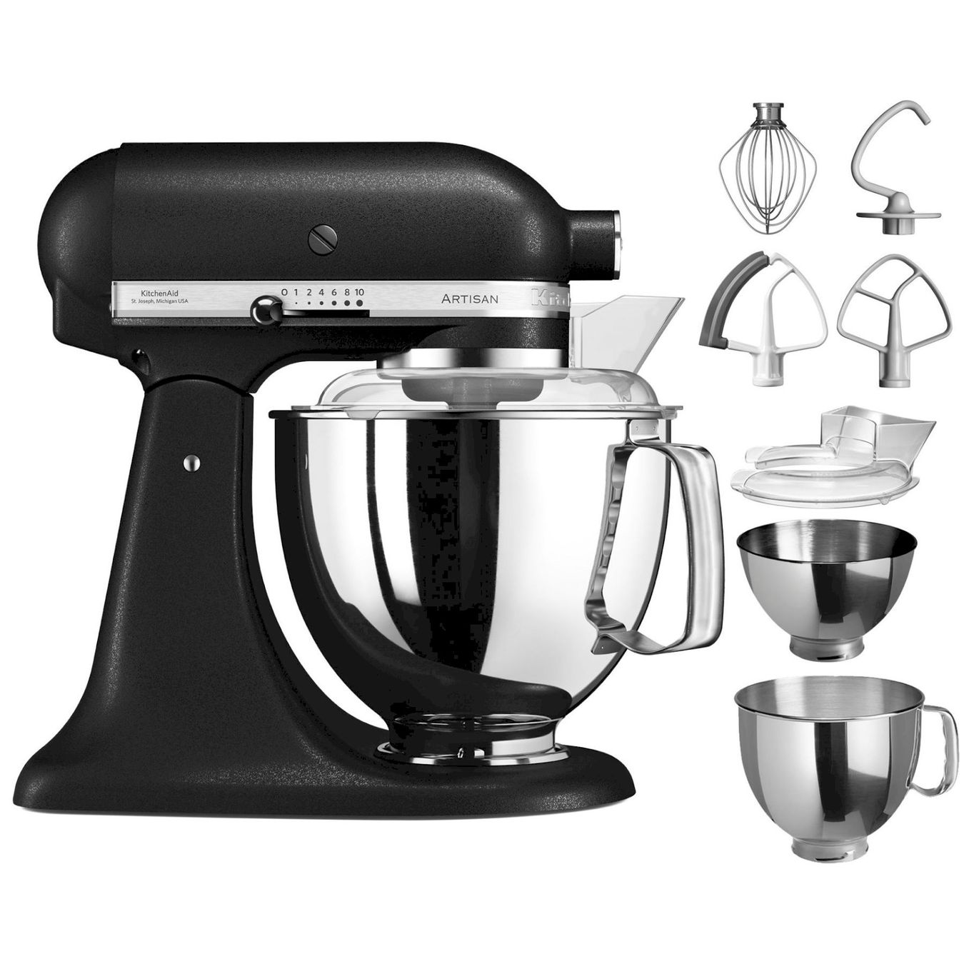 Kitchenaid Elettrodomestici da cucina: KitchenAid 5KSM175PS EBK Küchenmaschine – Nuovo e nell'imballaggio originale da Bottighofen venduto da zaap