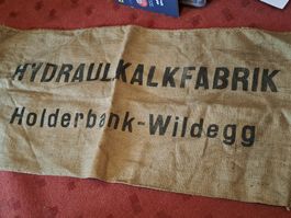 Militär Jutesack Holderbank ,Wildegg 2.Weltkrieg