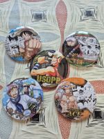 One Piece Anstecker Set 5 Stk. Luffy Usopp Law Ace 