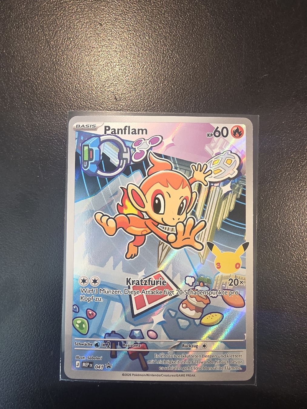 Pokémon Sammelbilder & Trading cards: Pokémon Panflam MEP 041 – Neu (gemäss Beschreibung) aus Bülach von denizk89