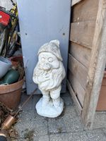 Gartenzwerg, Steinguss, gebraucht, ca. 35cm hoch!