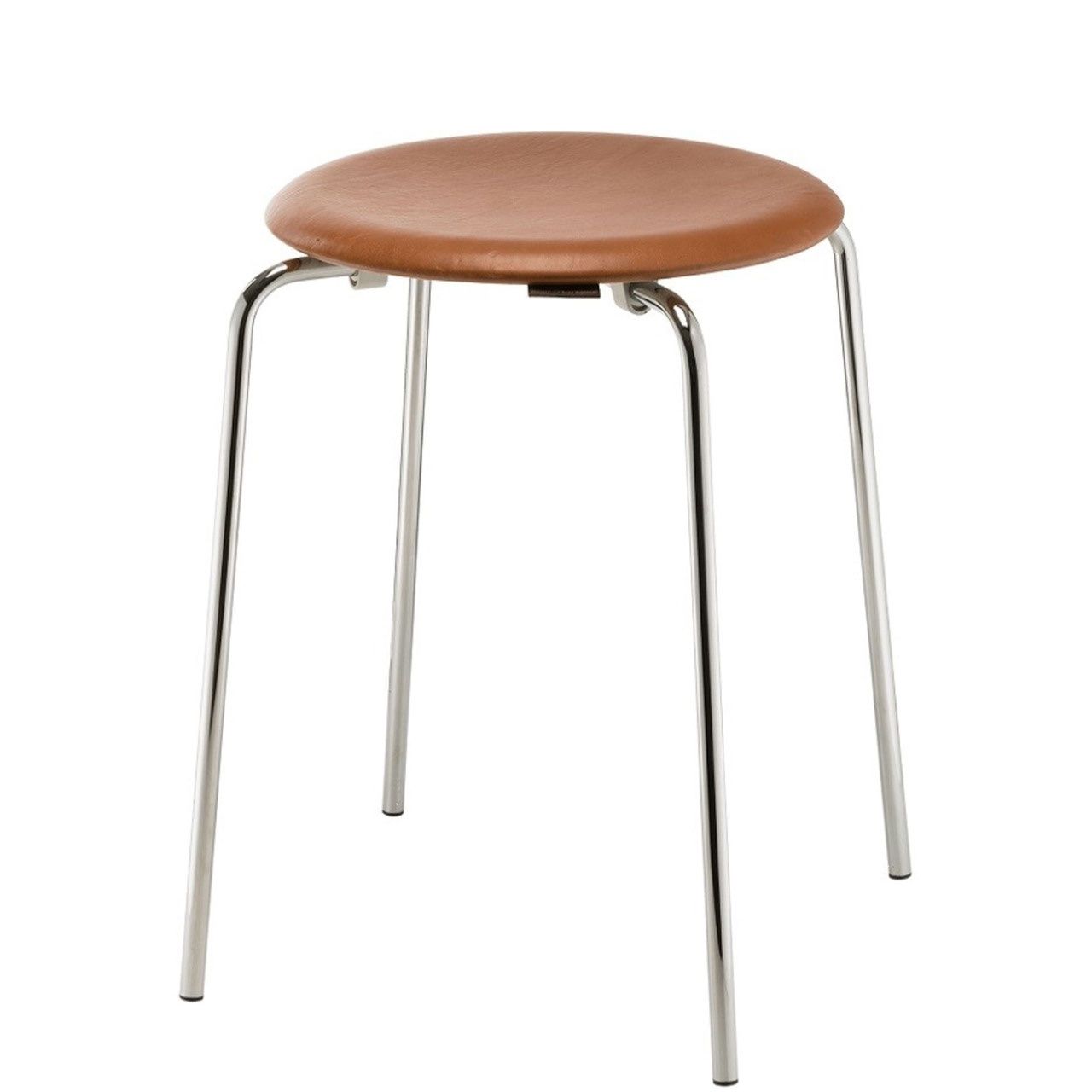 Fritz Hansen Sgabelli: Fritz Hansen Dot Hocker Leder – Usato da Luzern venduto da Bon_Voyage