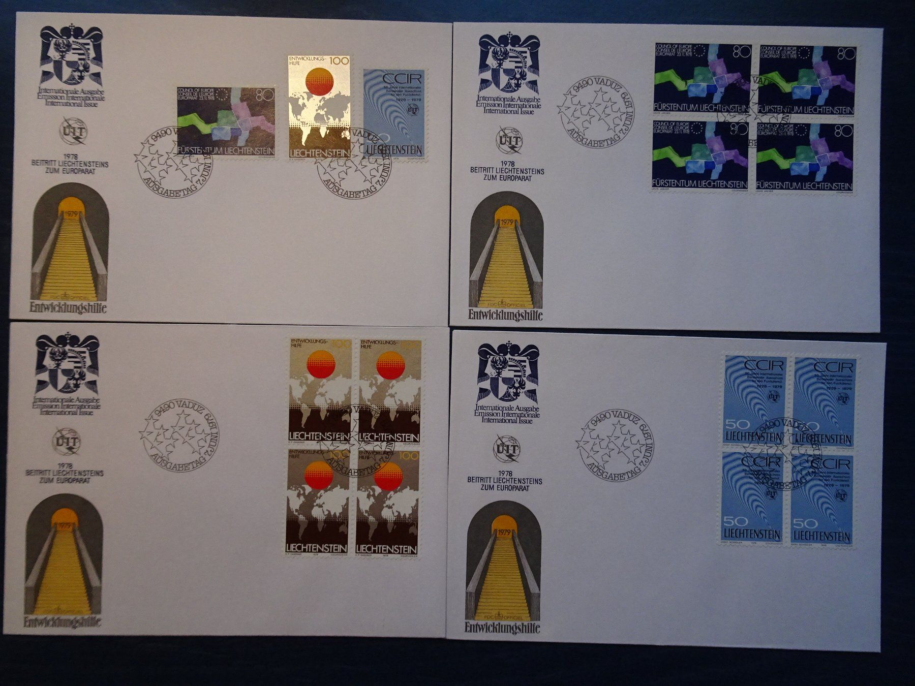 Tous les timbres: FDC 1979 – Neuf (Voir description) à Aadorf par Chnorli-Furz