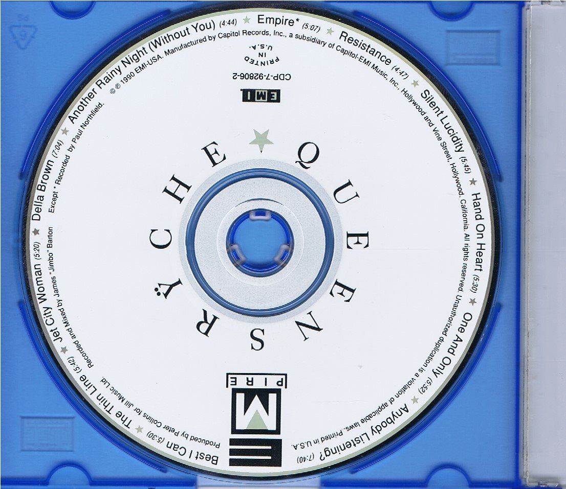CD: Queensrÿche – Empire – Usato da Unterengstringen venduto da Lastchance 2