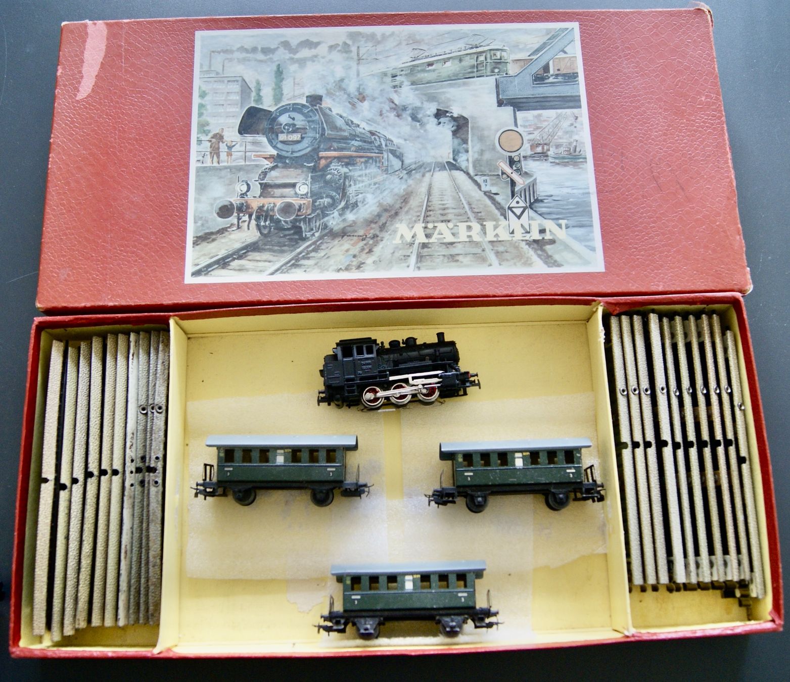 Märklin Modellini di ferrovie: Boîte Marklin CM 827/3 complète – Usato da Morrens VD venduto da alain50 1