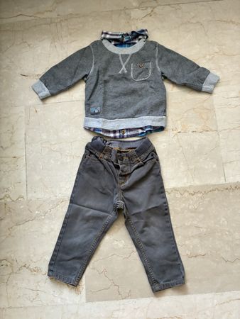 Hose und Pulli, Jungs, Grösse 80, gebraucht