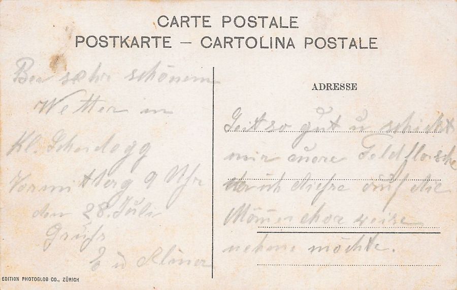 Cartoline postali: Vogelschau-AK: Berneroberland, um 1930 – Usato da Frauenfeld venduto da POML 1