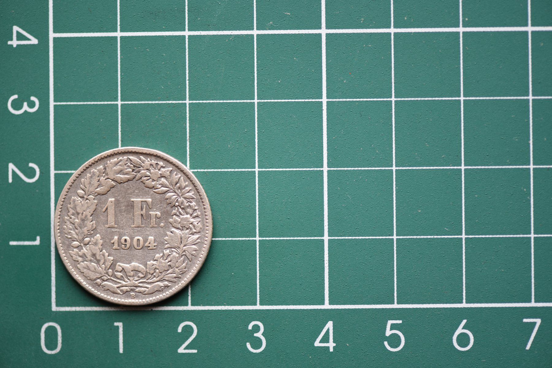 Tutti le monete: 835er silber 1 franken  1904 – Usato da Laupen BE venduto da Gufi57