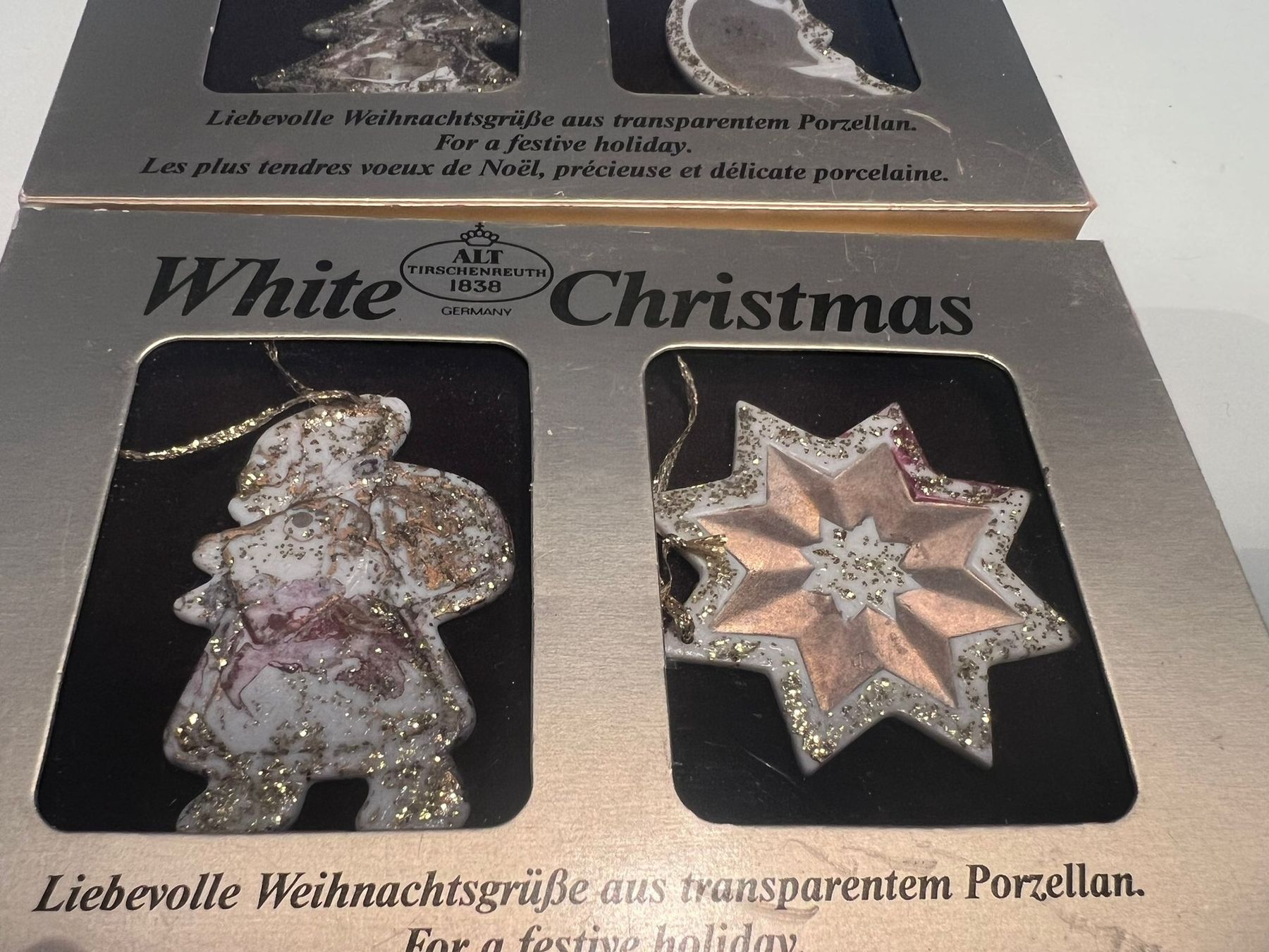 Tutte le decorazioni: 2 X Weihnachtsbaumanhänger – Usato da Egg b. Zürich venduto da Brocki_Insel_Egg 1