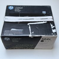 Toner HP 504x, Original, CE250XD, DOPPELPACK: 2× Toner