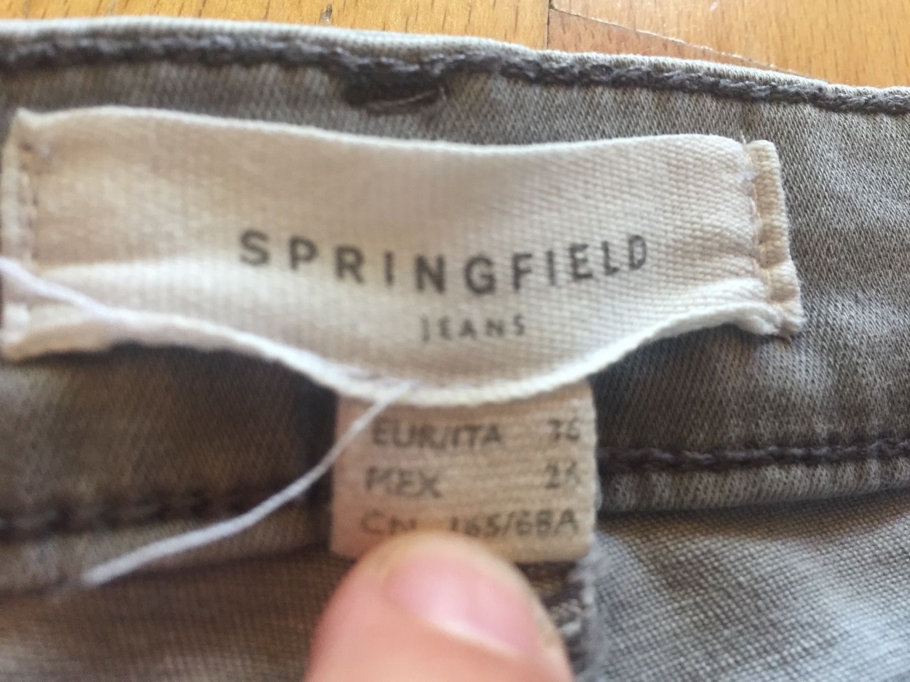 Jeans: Jeans Stretch Springfield Gr.  XS/S 34/36 – Gebraucht aus Wohlenschwil von SmokyAnnie 2