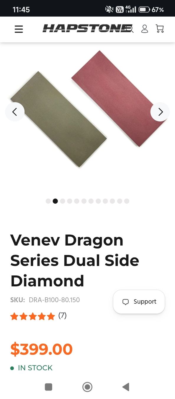 Alle Werkzeuge: Pack affûtage diamant professionnel (VENEV, Edge Pro MATRIX. – Neu (gemäss Beschreibung) aus Le Vaud von Forest77 1