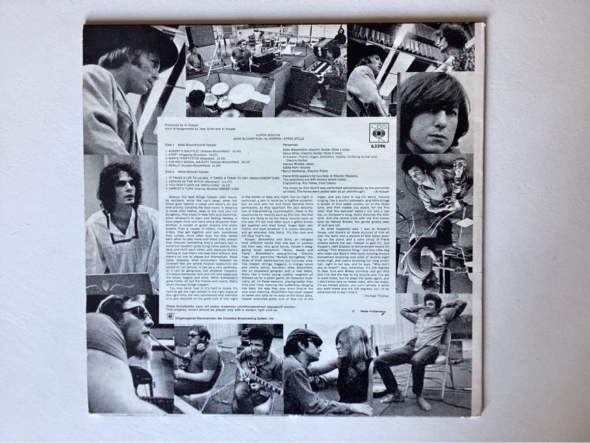 Dischi in vinile: Stephen Stills - Mike Bloomfield - Al Kooper - Super Session – Usato da Zürich venduto da Rockbyrd 1