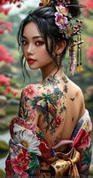 Diamond Painting Geisha