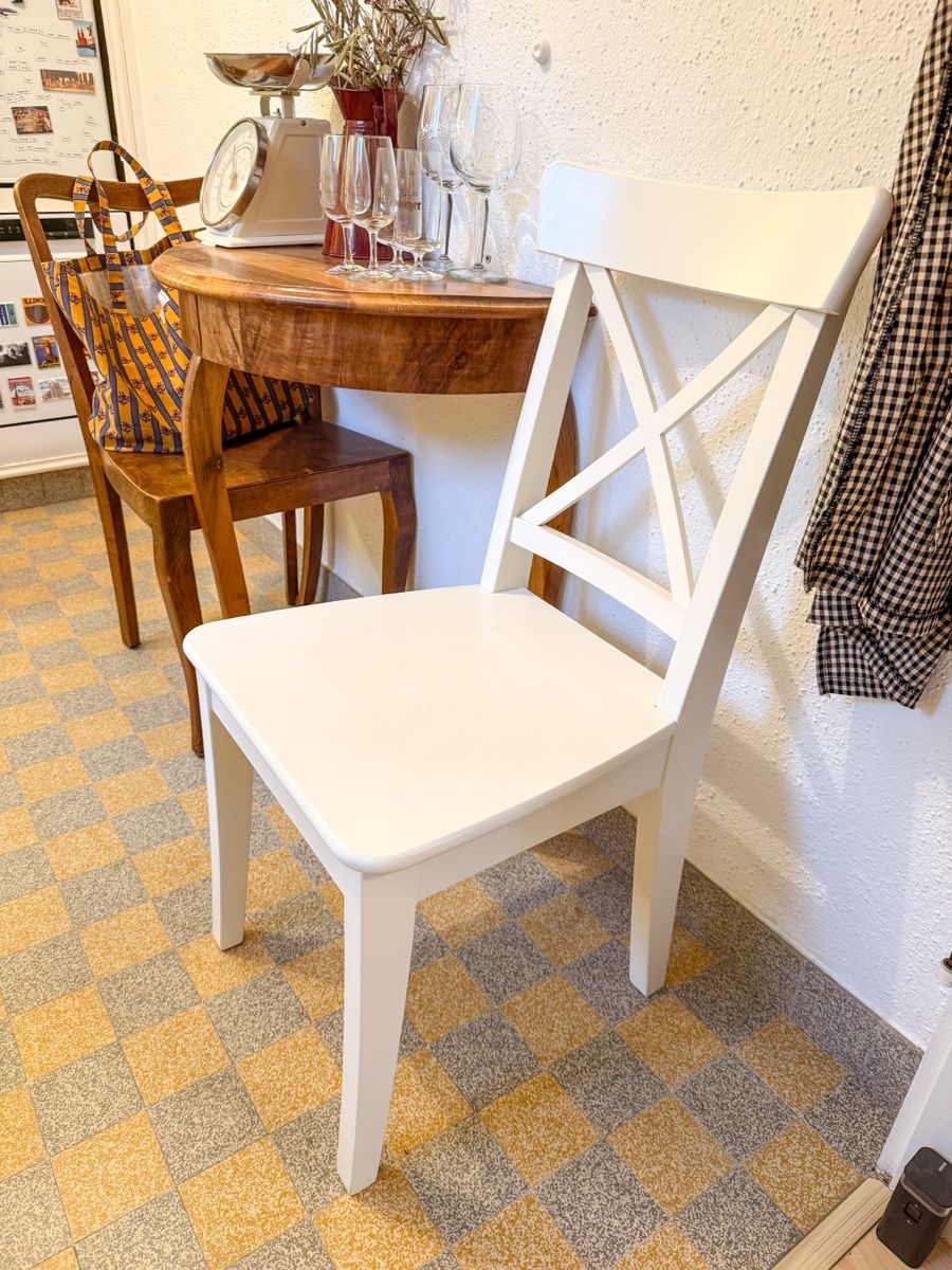 Ikea Stühle: IKEA INGOLF Stuhl weiss – Gebraucht aus Zürich von Elisabeth_Lefebvre