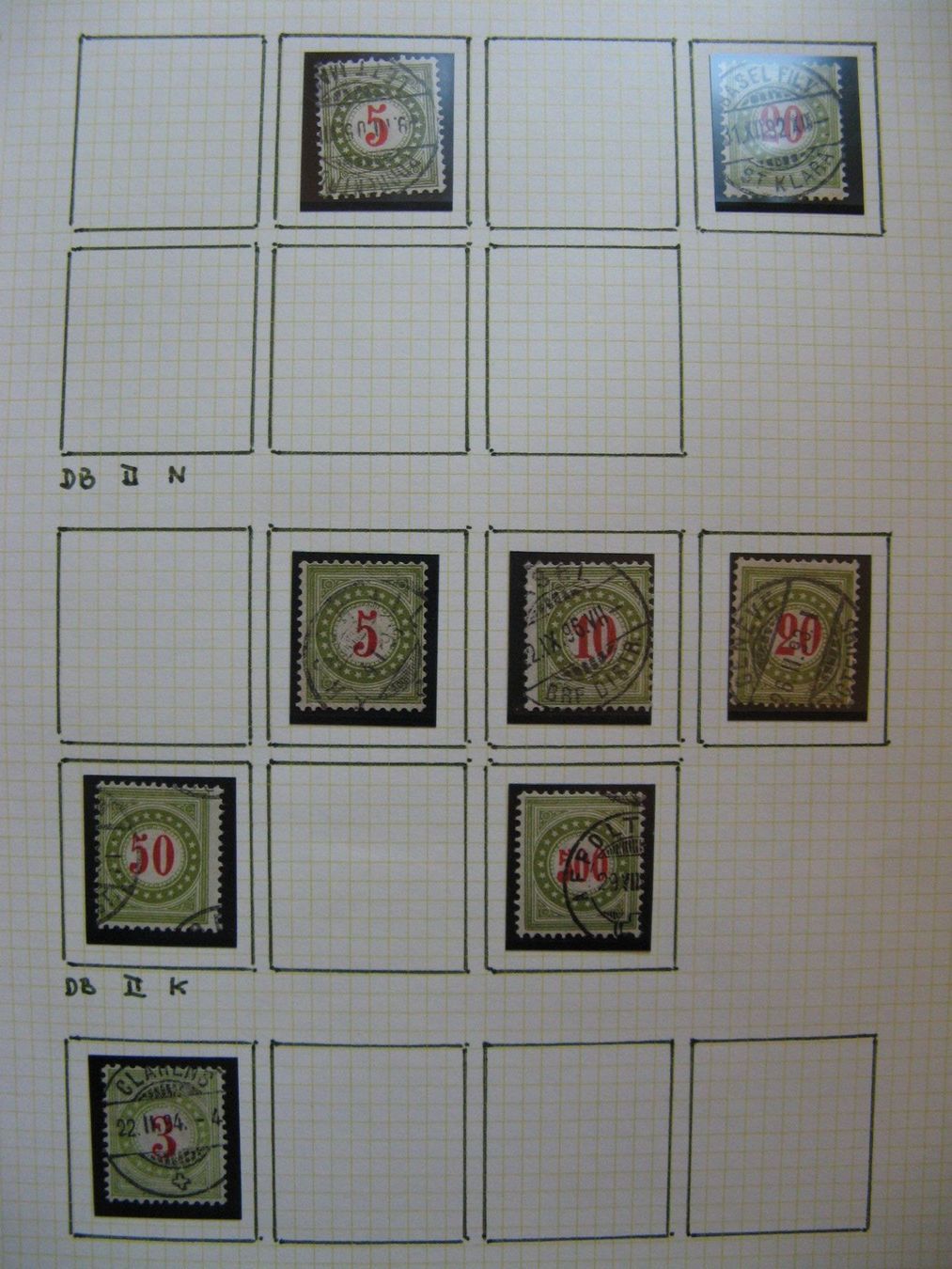 Alle Briefmarken: Portomarken, Lot 4 - Fundgrube? – Gebraucht aus Frauenfeld von Interessent1 1