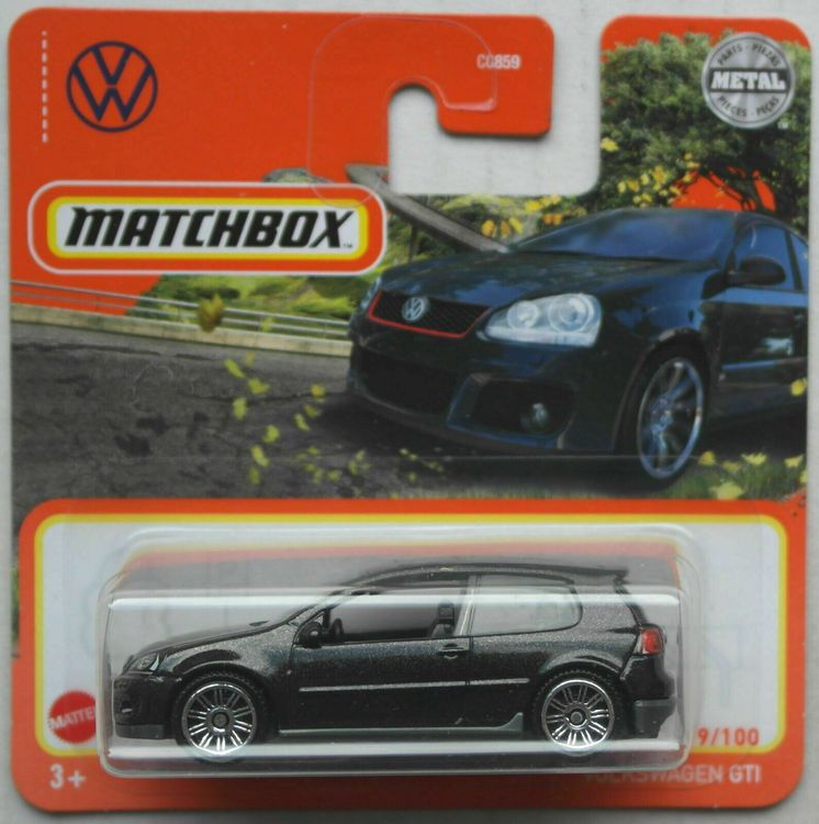 Matchbox VW Volkswagen Golf V GTI Black 1/64 2022 Kaufen auf Ricardo