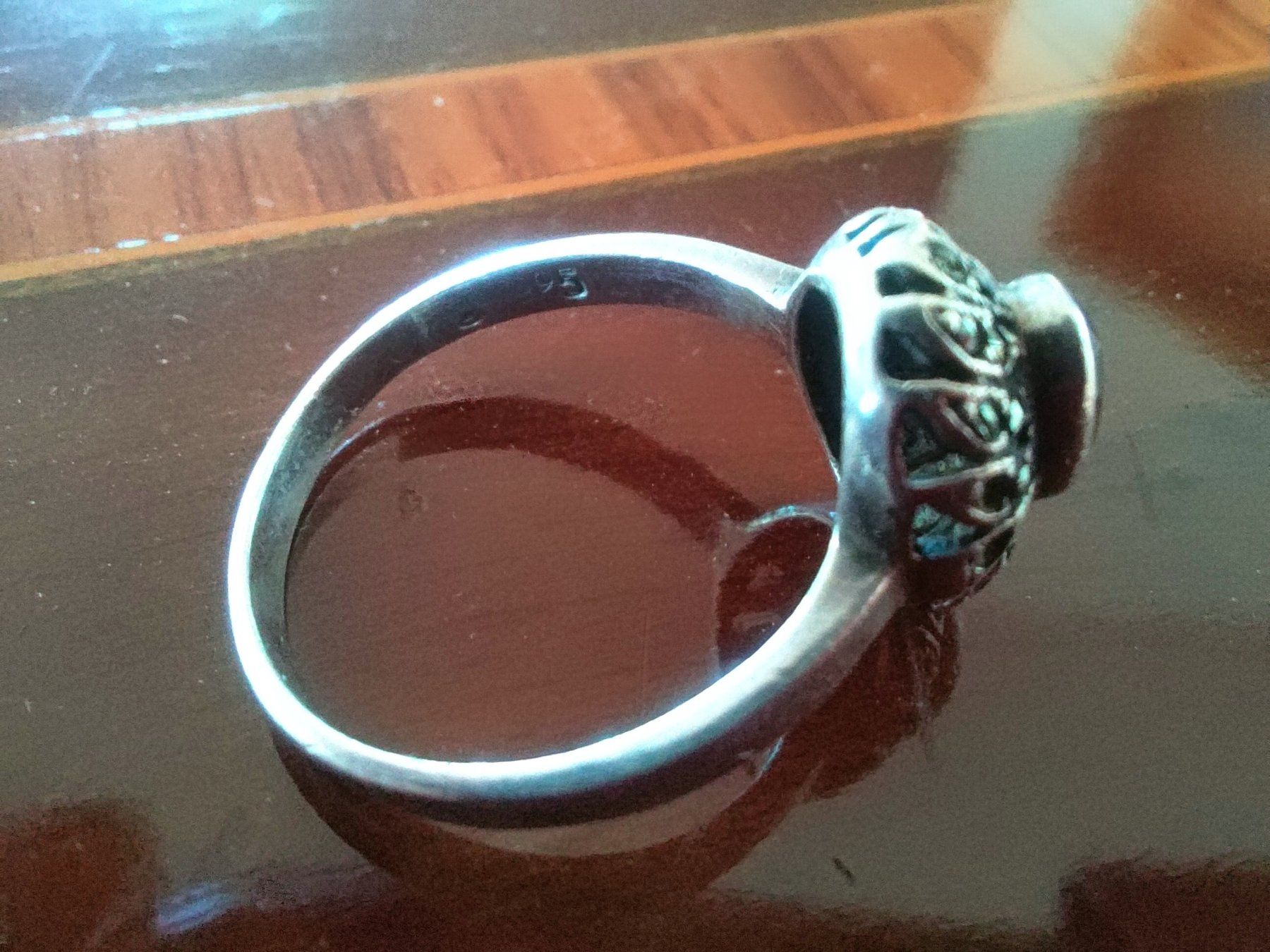 Ringe: Silber Ring Karneol und Markasiten – Gebraucht aus Uster von jul_8jwz 3